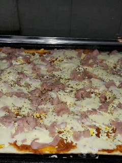 Una foto de Pizza casera