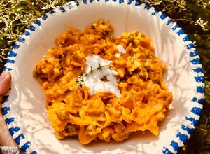 Foto di Pasta (proteica) alla zucca e crema di cocco!