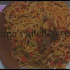 A picture of Spaghetti surprise.