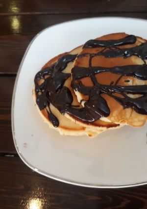 عکسی از دستور کیک قاشقی آسون و خوشمزه😍😋