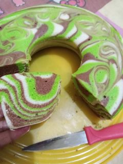 Foto resep Bolu marmer putih telur