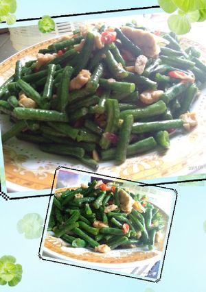 Foto resep Tumis tempe kacang panjang