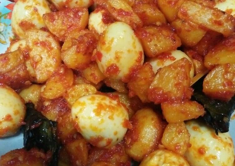 Bagaimana Membuat Kentang Telur puyuh Anti Gagal