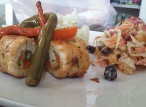 Una foto de Ensalada tropical
