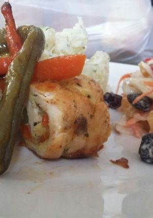 Una foto de Ensalada tropical