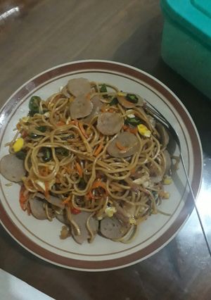 Foto resep Mie goreng lada hitam
