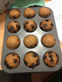 A picture of Banana dates muffin.