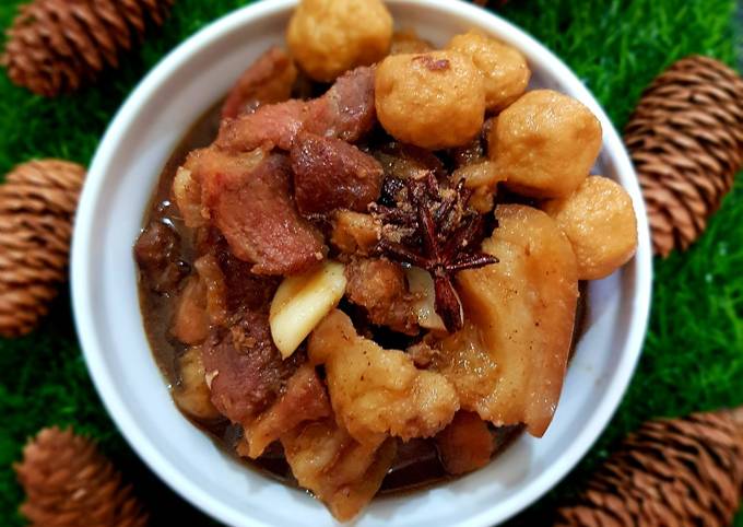 Pork Caramel (Chinese Food)