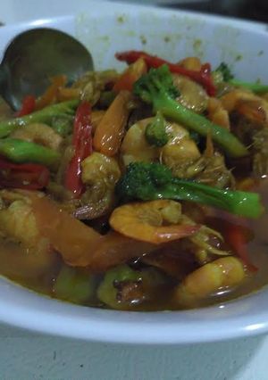 Foto resep Udang Saus tiram