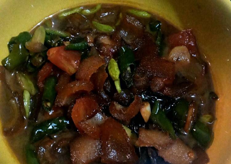 Kikil Cabe Hijau Pete Kecap🥰