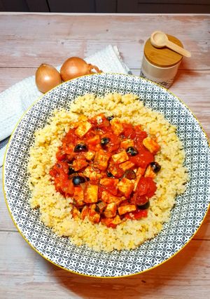 Une photo de Tofu à la Provençale