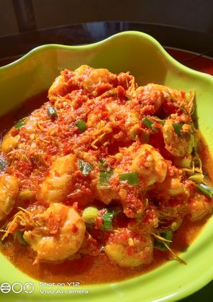Foto resep Sambal udang daun bawang