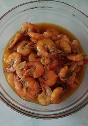 Foto resep Udang saus tiram