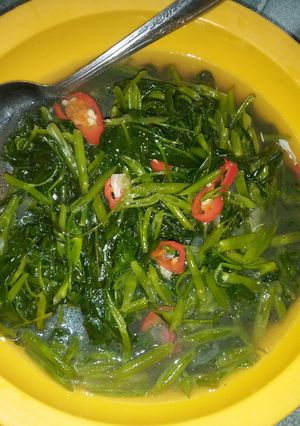 Foto resep Kangkung kuah