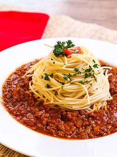 Foto resep Resep Spicy Spaghetti Bolognese