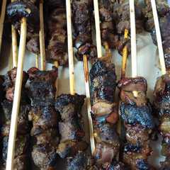 รูปของ Sate maranggi yg telat🍡🍡🐏😝