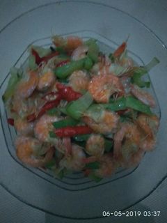 Foto resep Tumis udang labu siam
