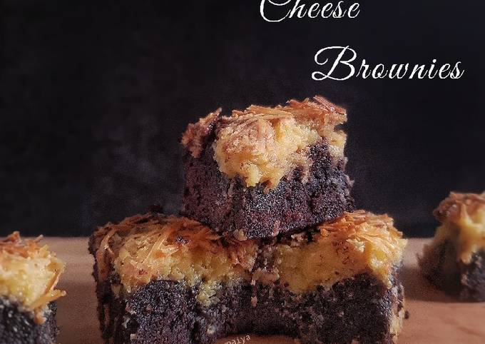 Langkah Mudah untuk Menyiapkan Cheese Brownies, Bisa Manjain Lidah