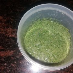 A picture of Aloevera chutney.