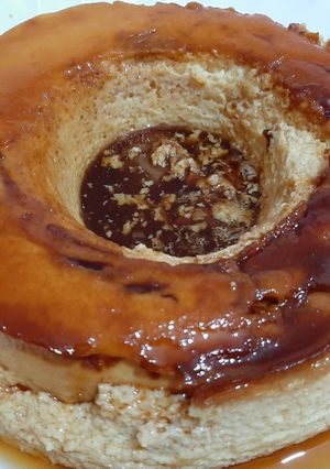 Una foto de Flan de huevo a la olla