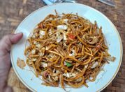 Gambar mie tek tek goreng pedas