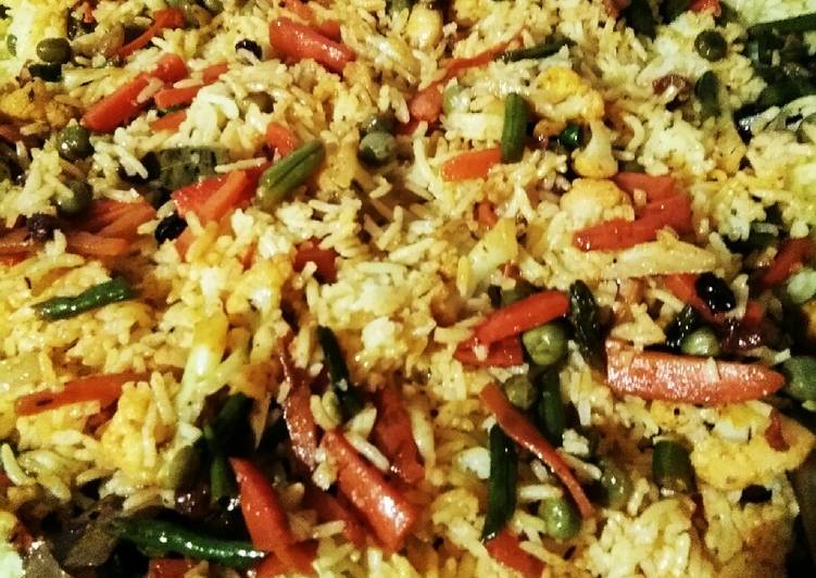 Recipe of Super Quick Homemade Leftover rice fried