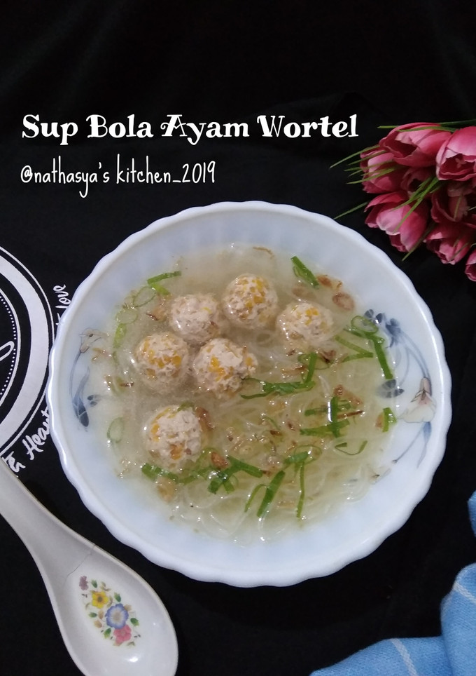 Foto resep Sup Bola Ayam Wortel