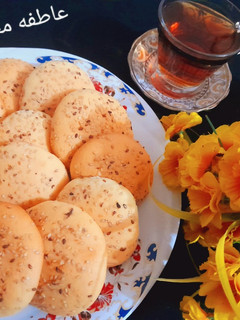 عکسی از دستور کلوچه کنجدی