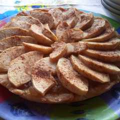 Una foto de Tarta de manzana