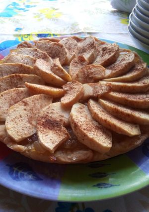 Una foto de Tarta de manzana