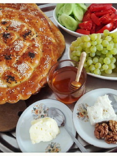 عکسی از دستور نان محلی خوشمزه(نان روغنی)