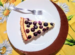 Feketeáfonyás pite recept fotója