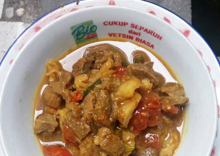 Cara Masak Lezat Tongseng kambing