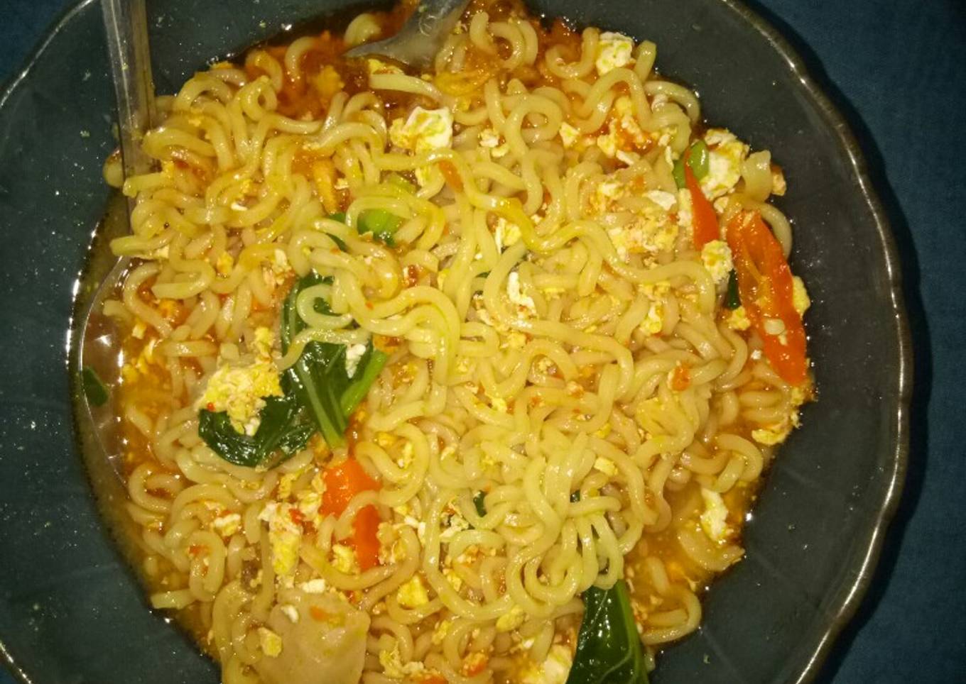 Mie nyemek simple