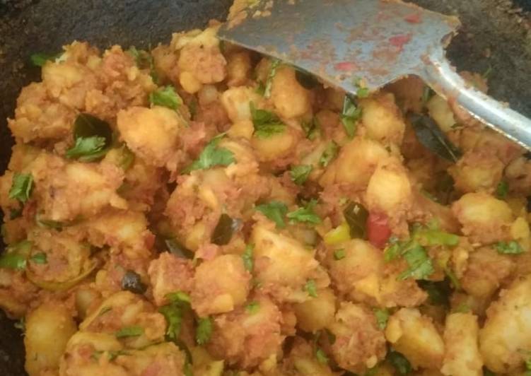 Step-by-Step Guide to Prepare Masala aloo / spicy potato