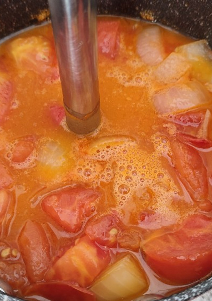 Una foto de Salsa de tomate casera v.2