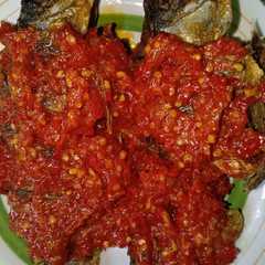 รูปของ Ikan mas mandi cabe