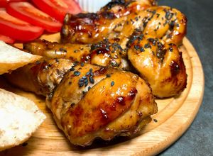 Hình của món Gà Nướng NCKD (Dùng gói ướp sẵn).