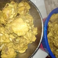 Fried turkey A picture of Fried turkey.