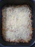 Arroz de forno gratinado