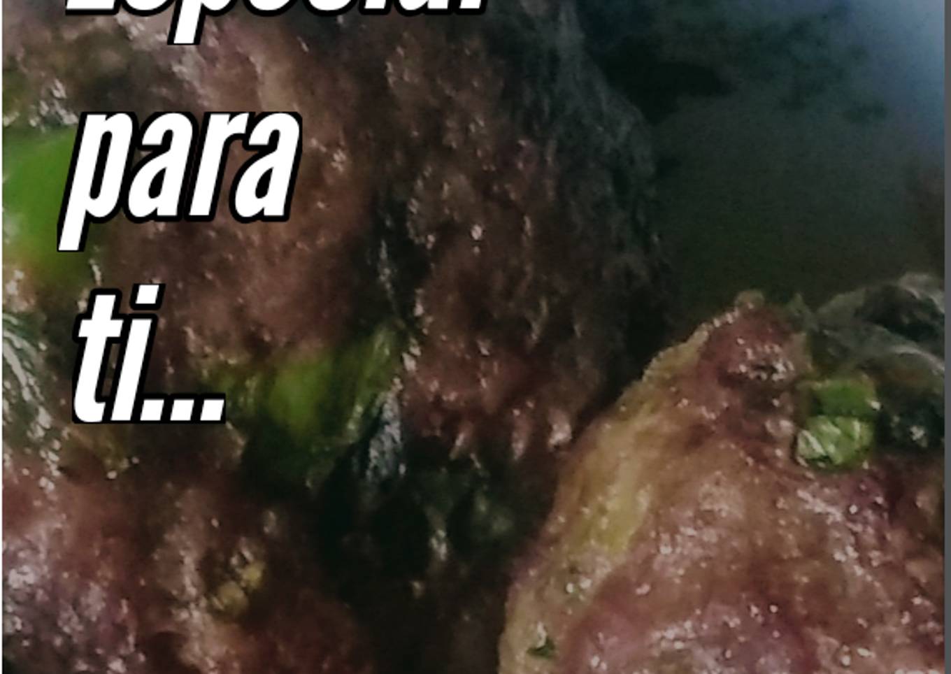 Albóndigas con cebollín especial para ti