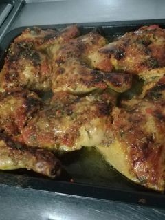 Una foto de Receta especial de pollo al horno