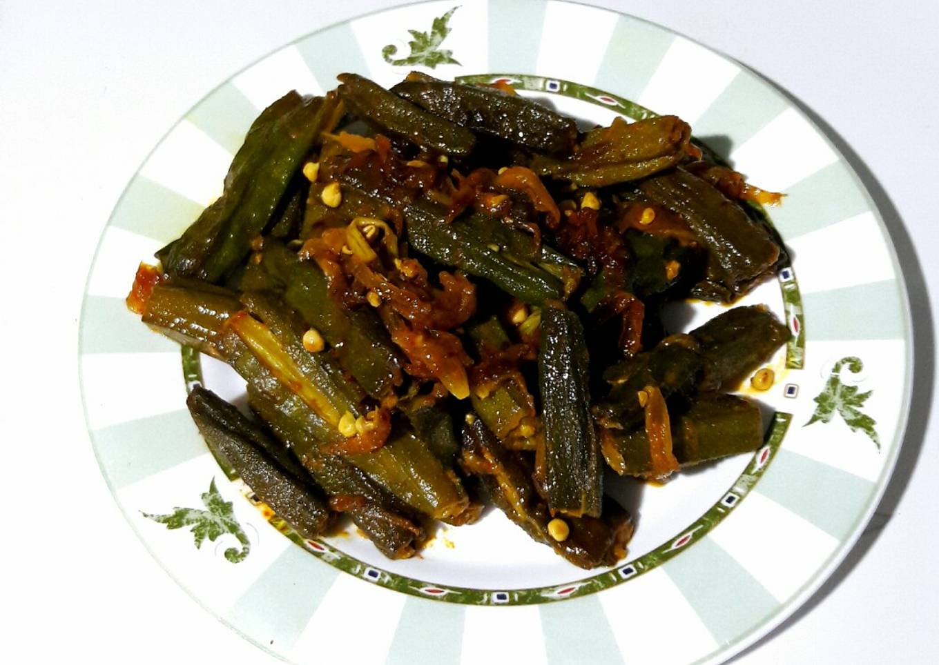Sweet N Sour Stir Fry Bhindi