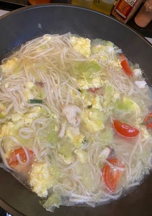 魚肉麵 的食譜成品照片