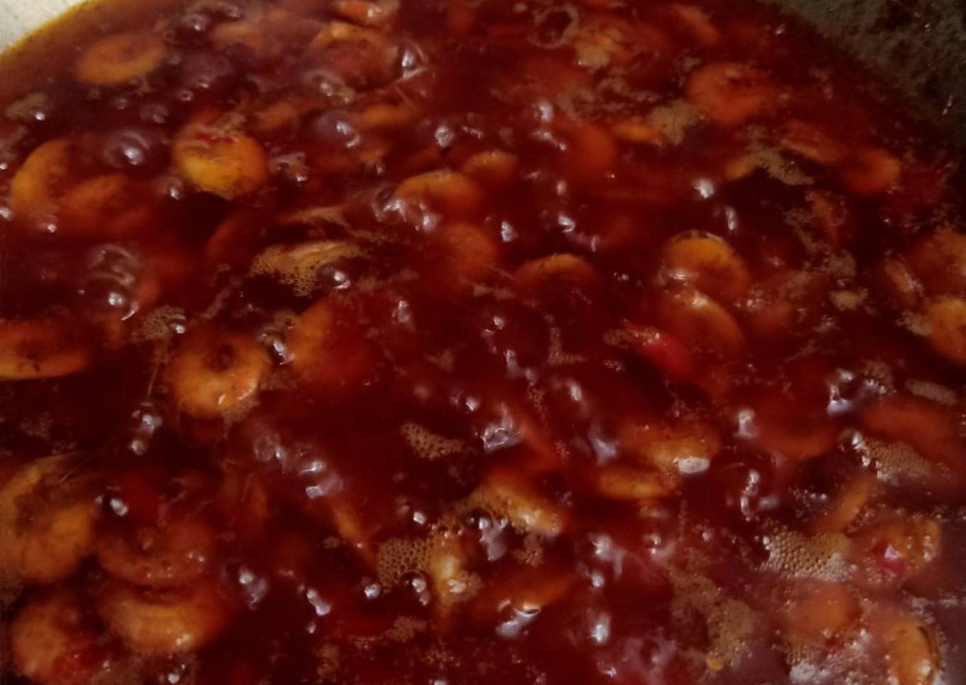 Sambel udang basah