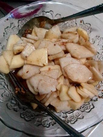 Cara Mudah Menyiapkan Resep Rujak buah petis merah(madura) yang Enak Banget Anti Ribet, Lezat