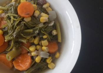 Easy Making Recipe Tamarind Soup Sayur Asem Vegan Delicious Perfect