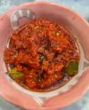 Sambal cabe merah / sambal cabe hijau