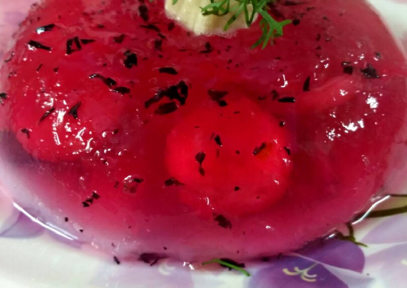 Strawberry panna