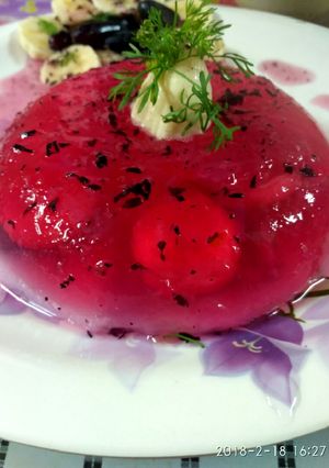 A picture of Strawberry panna.